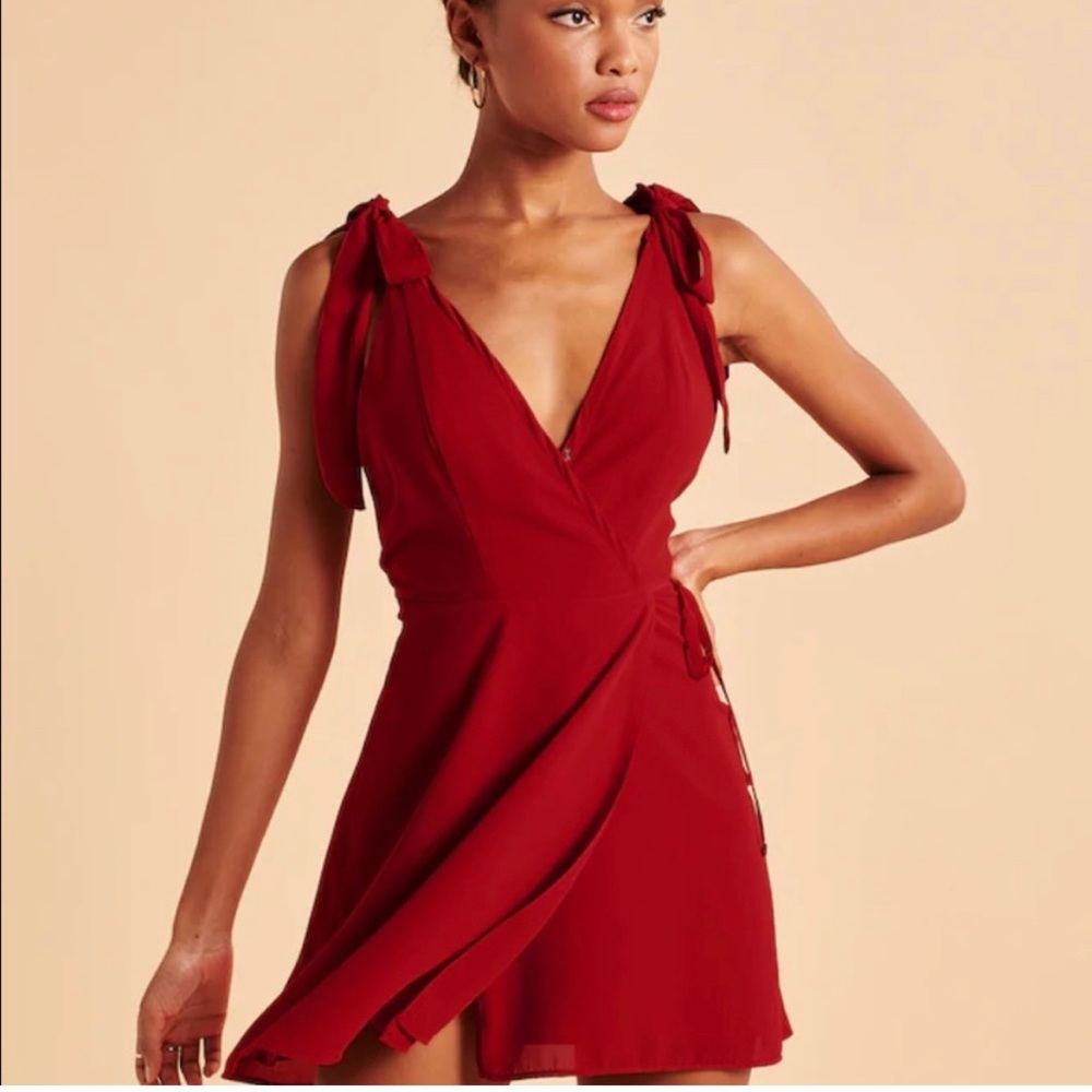 Abercrombie and Fitch Tie Sleeve Mini Dress XXS